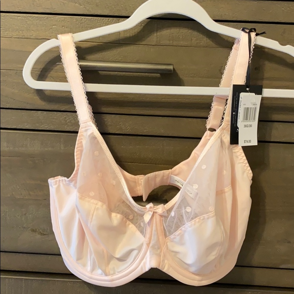 Sculptresse pink bra size 36I NWT
